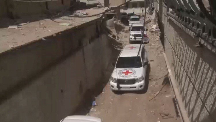 عدسة RT ترصد الأوضاع في درايا والمعضمية