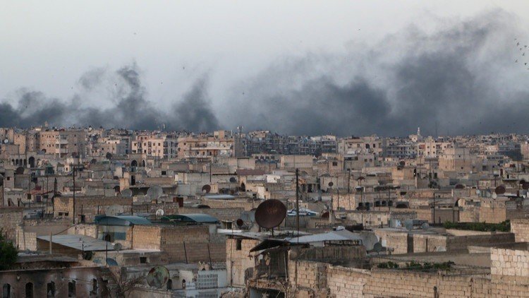 مقتل 54 مدنيا وإصابة 93 جراء قصف المسلحين لحلب