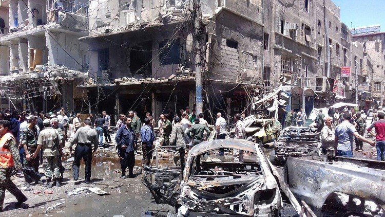 موسكو تدين بشدة العمل الإرهابي في ريف دمشق  