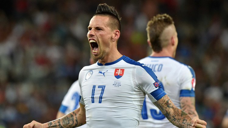 روسيا تخسر أمام سلوفاكيا في "يورو 2016" (فيديو)