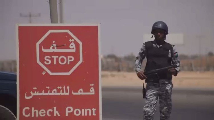 قتلى من حرس الحدود الأردني بتفجير مفخخة 