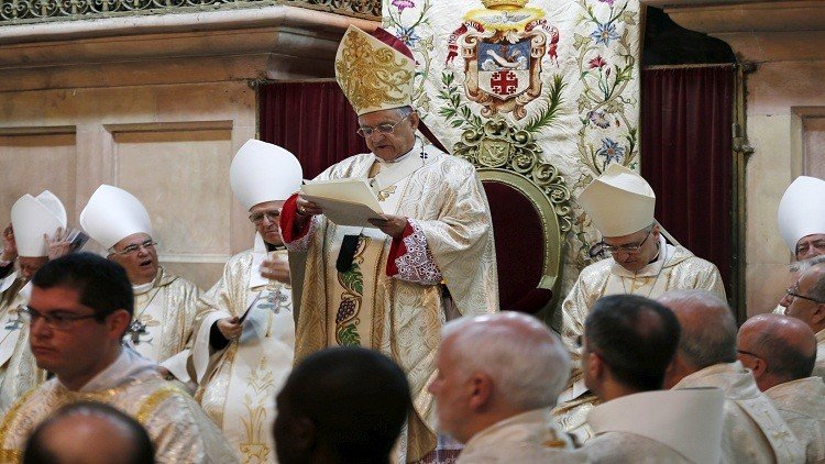 إيطالي مدبرا رسوليا لبطريركية القدس 