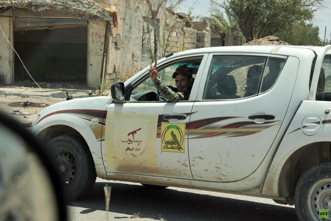 الحشد الشعبي خارج الفلوجة