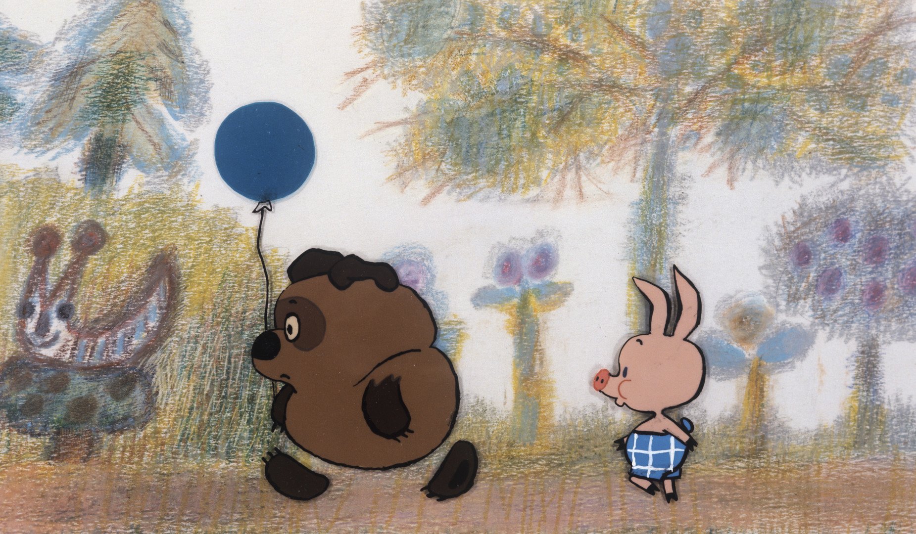 لقطة من فيلم "Vinnyj pukh". إنتاج عام 1969