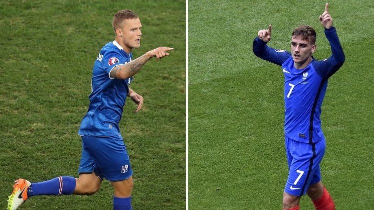 تشكيلة فرنسا وإيسلندا .. "يورو 2016"