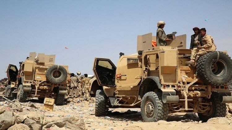 التحالف العربي يعترض صاروخا باليستيا في سماء مأرب
