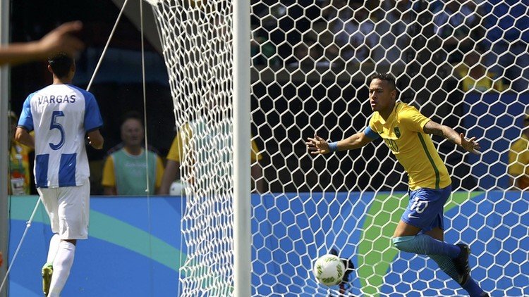 نيمار يسجل أسرع هدف في تاريخ الأولمبياد !