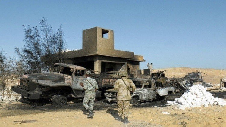 مقتل شرطي مصري بانفجار عبوة شمالي سيناء