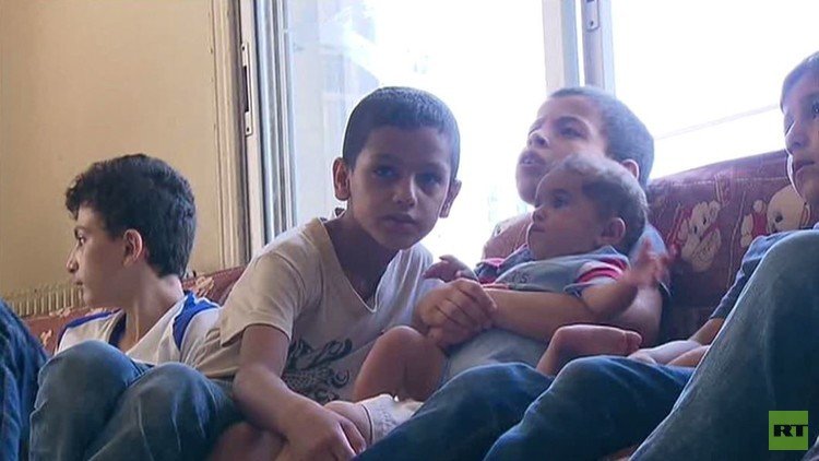 الجيش الروسي يوصل مساعدات لدار أيتام في حلب