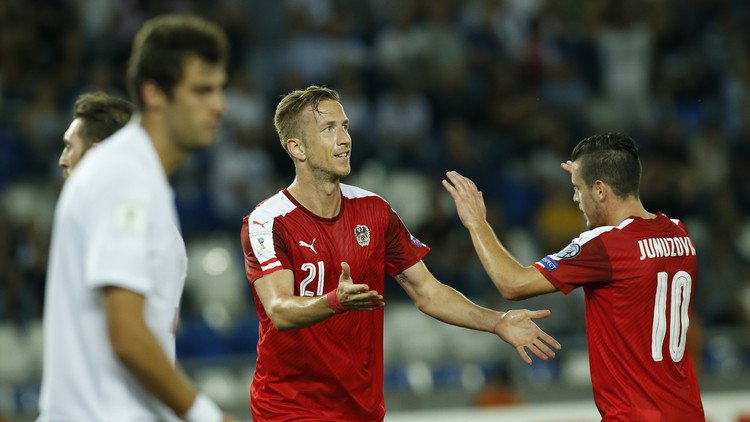 النمسا تعود بثلاث نقاط من جورجيا