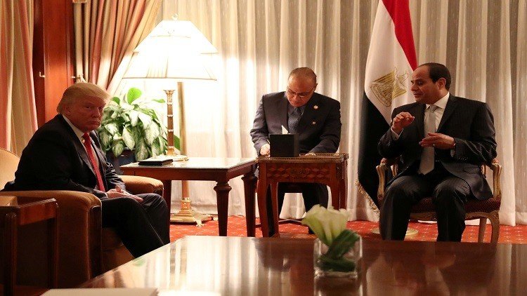 السيسي يلتقي مرشحي الرئاسة الأمريكية 