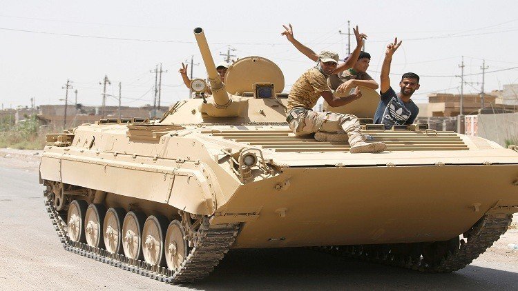 القوات العراقية تحاصر المجمع الحكومي في الشرقاط
