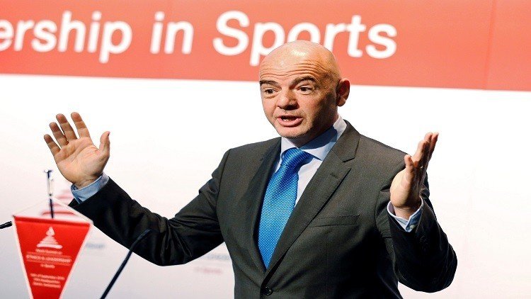 إنفانتينو يقترح إقامة كأس العالم بمشاركة 48 منتخبا