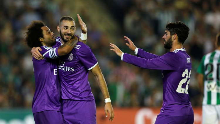 ريال مدريد يقسو على ريال بيتيس في الليغا
