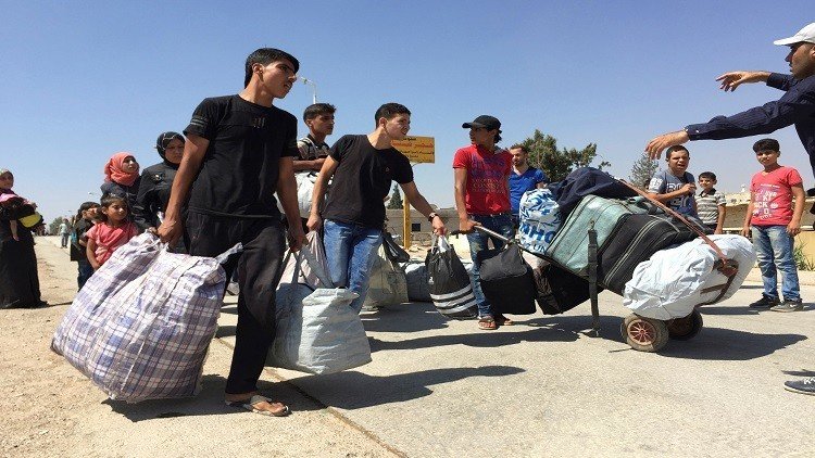انتهاء عملية خروج المسلحين من معضمية الشام 