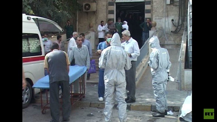 هجوم بالغازات السامة في حلب