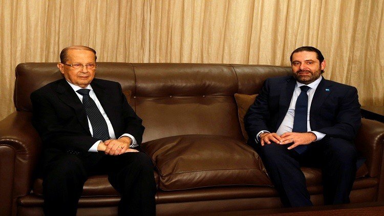 عون يكلف الحريري بتشكيل الحكومة 