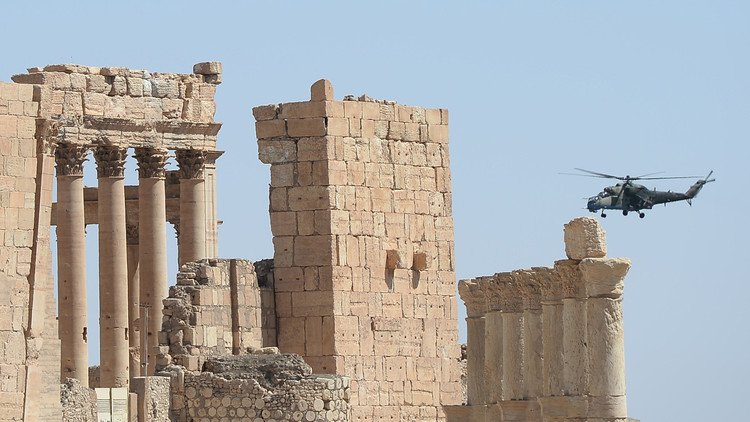 موسكو تنفي مقتل عسكريين في هجوم على مروحية قرب تدمر