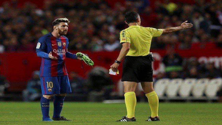 برشلونة يطعن ضد إنذار ميسي