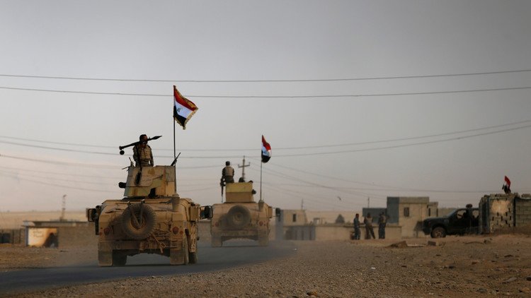 القوات العراقية تتقدم باتجاه آثار نمرود جنوب الموصل