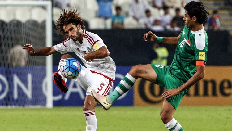 الأبيض الإماراتي يروض أسود الرافدين