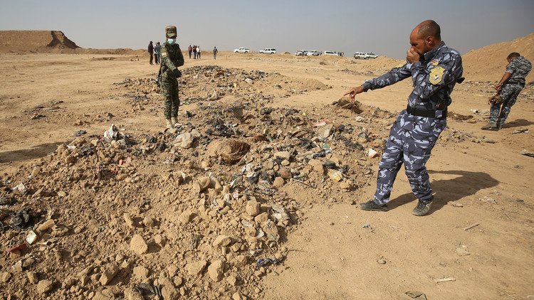 اكتشاف مقبرة جماعية لضحايا "داعش" قرب الموصل