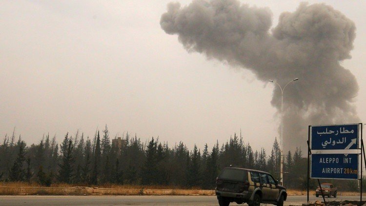 تواصل المعارك شرقي حلب بين الجيش السوري والمسلحين وسط عملية نزوح