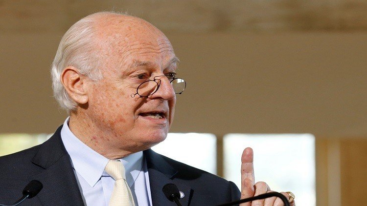 دي ميستورا ينوي عقد لقاء مع ترامب بشأن سوريا