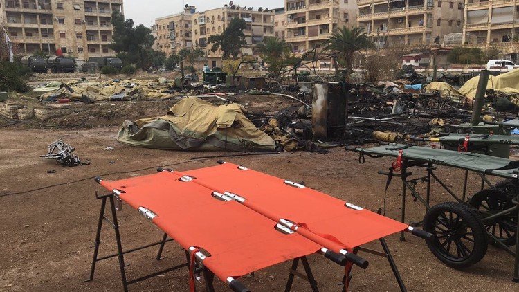 فرنسا تندد باستهداف المستشفى الروسي في حلب