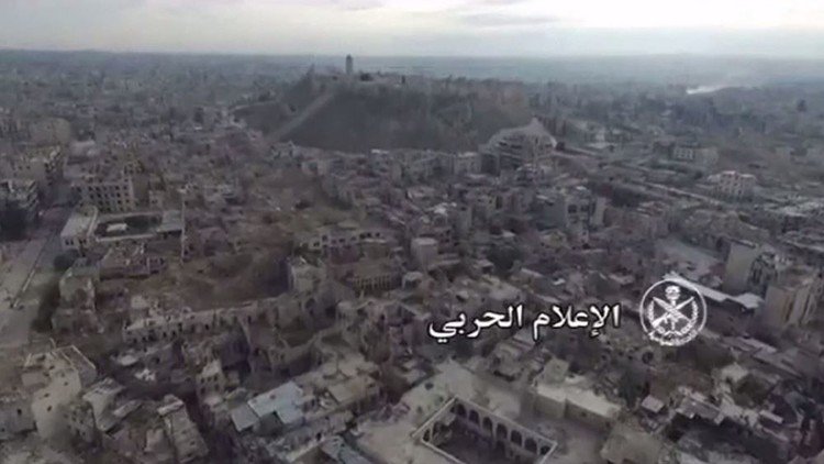 حلب القديمة بعد فرار المسلحين منها
