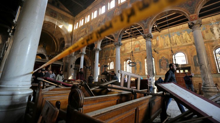 الداخلية المصرية تتهم الإخوان باستهداف الكنيسة القبطية 