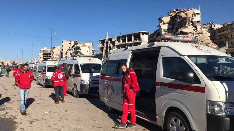 إجلاء نحو 6.5 ألف شخص من شرق حلب في 24 ساعة