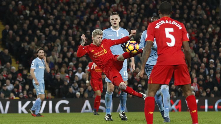 ليفربول يقلب الطاولة على ضيفه ستوك سيتي