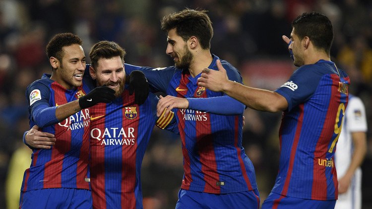 بالفيديو.. برشلونة يكتسح ريال سوسييداد