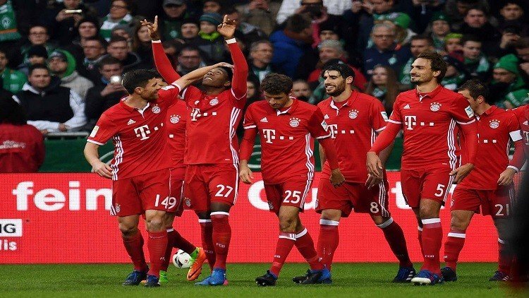 بايرن ميونخ يحقق النصر خارج الديار