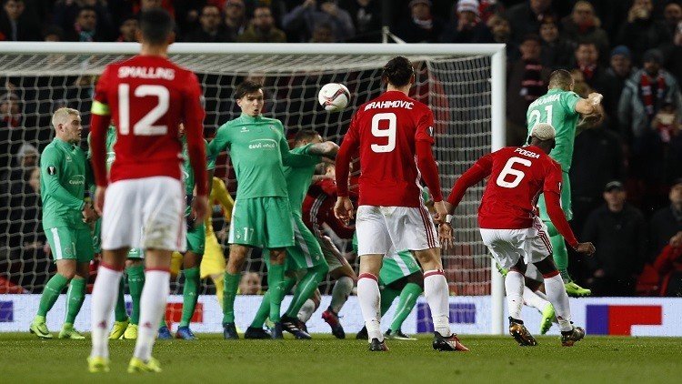 مانشستر يونايتد وروما يقتربان من ثمن نهائي "اليوروباليغ"