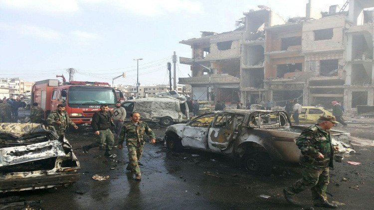 42 قتيلا بينهم ضابط كبير بهجوم على مقرات أمنية في حمص و"النصرة" يتبنى  