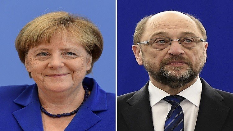 تنافس حامي الوطيس بين ميركل وشولتز في الانتخابات المقبلة
