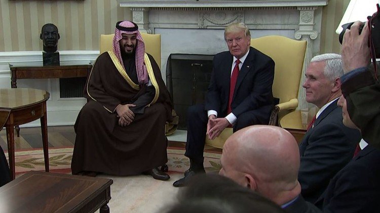 محمد بن سلمان وترامب يبحثان المناطق الآمنة في سوريا (فيديو)