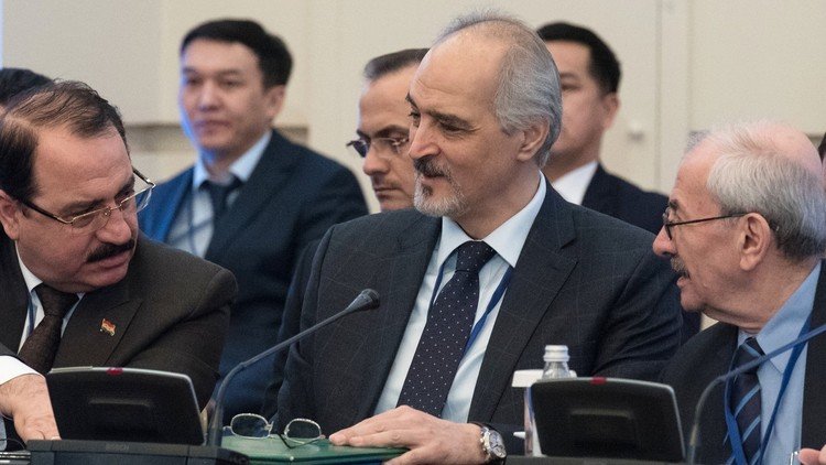 الجعفري: بحثنا مع الروس موضوع الدستور واللجنة فور انتهاء المفاوضات