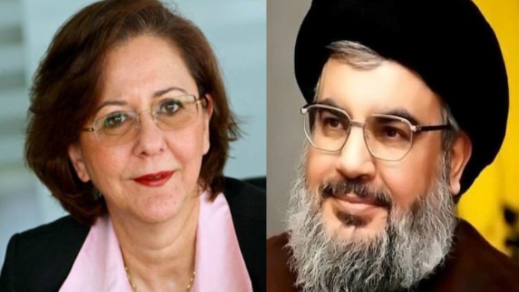نصرالله يوجه التحية لريما خلف 