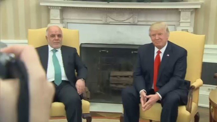 ترامب يلتقي العبادي في واشنطن