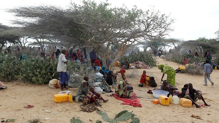 وفاة 26 شخصا بسبب الجوع جنوبي الصومال