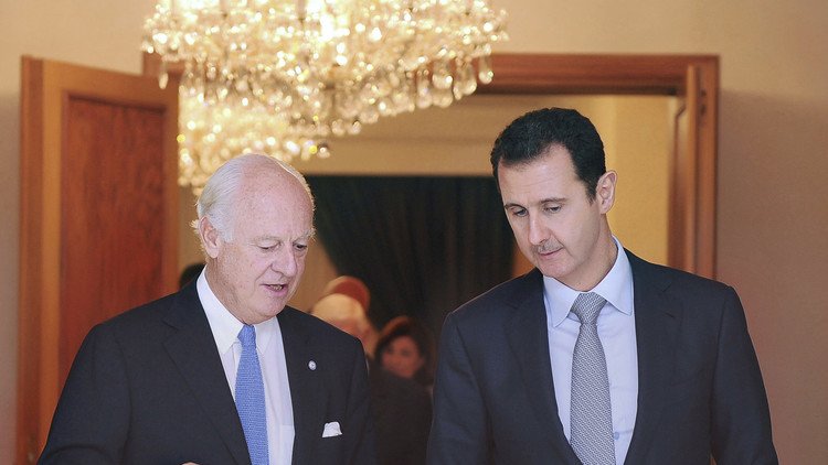دمشق تشرح أسباب رفضها استقبال دي ميستورا 