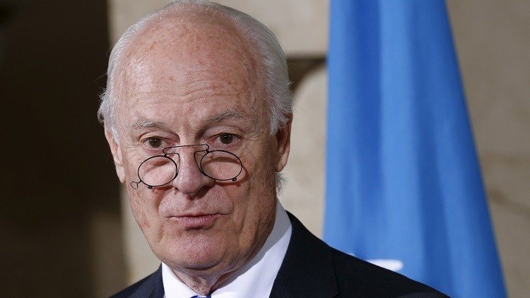 دي ميستورا يدعو للحفاظ على الهدنة في سوريا 
