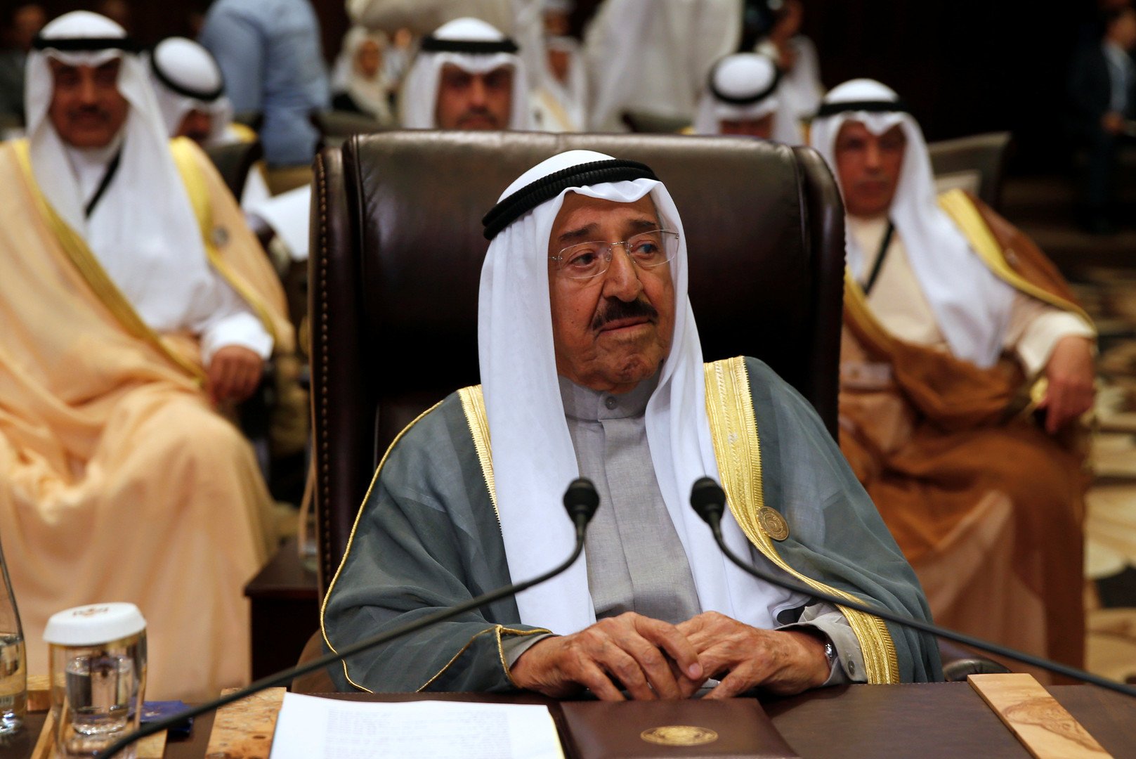 أمير دولة الكويت الشيخ صباح الأحمد الجابر الصباح 