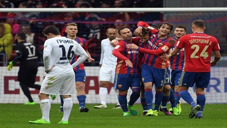 تسيسكا يشعل المنافسة على لقب الدوري الروسي