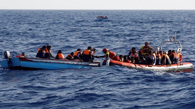 إنقاذ 157 مهاجرا قبالة السواحل الليبية