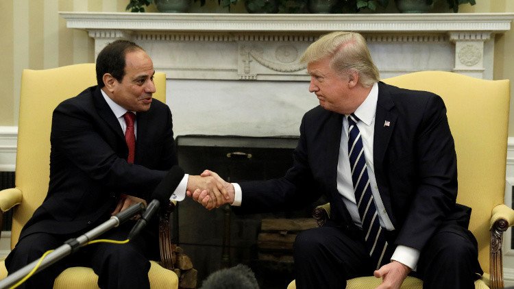 ترامب والسيسي يتفقان على التعاون ضد الإرهاب وإحلال السلام
