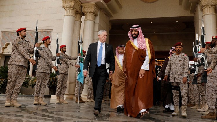 ماتيس من الرياض: يجب التصدي لنفوذ إيران